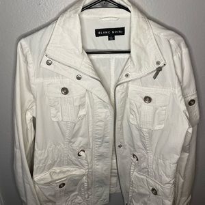 Blanc Noir White Anorak